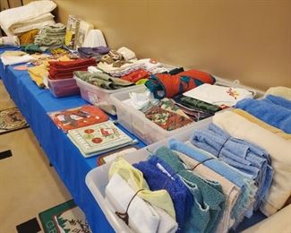 Christmas linens and more...