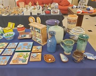 Pottery - love all the colors!