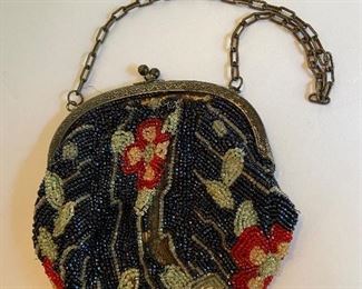 Vintage Beaded Evening Bag