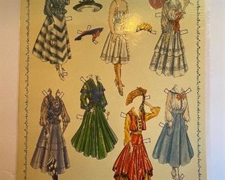 The Delineator 1987 Cut-Out-Doll