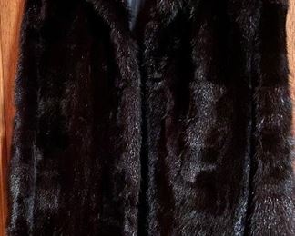 Short Black Mink Jacket