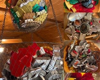 Hundreds of Vintage 1940’s-1980’s Cookie Cutters