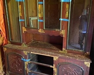 Asian DIY China Cabinet 
