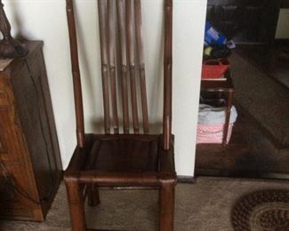Bamboo Asian Chair/s