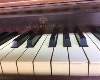 Vintage Wurlitzer Spinet Piano #395709 