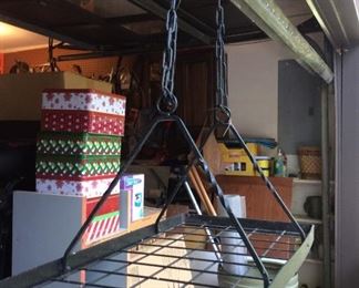 Iron Kitchen Rack