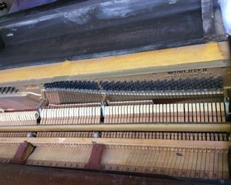 Vintage Wurlitzer Spinet Piano #395709 