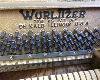 Vintage Wurlitzer Spinet Piano #395709 