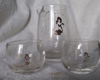 Vintage Playboy Club Glassware 