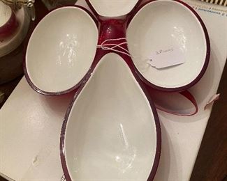 Gusstini two-piece acrylic bowl