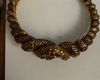 National a Gallery of Art snake cuff bracelet