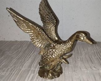 Beautiful Brass Tone Duck