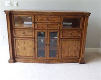 Maxwell Entertainment Console Oak