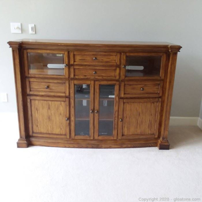 Maxwell Entertainment Console Oak