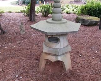 Pagoda Concrete Yard Art