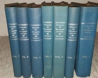 Pioneers of Wire Grass Georgia Volumes 1 to 7 by Folks Huxford