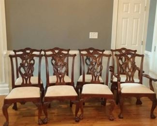 Stoneleight 60th Anniversary Mahogany Dining Room Chairs by Stanley