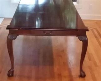 Stoneleight 60th Anniversary Mahogany Dining Room Table by Stanley
