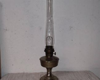Vintage Aladdin Model 12 Series Oil Lamp with Globe