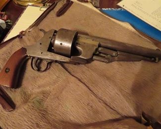 Jesse James at one time owned or had this pistol in his possession. We have documentation. 58 Caliber - Black Powder - 