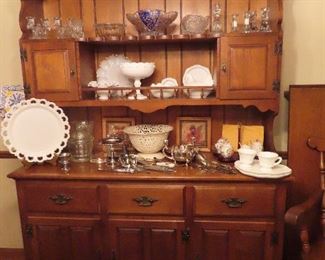 Vintage Maple Hutch