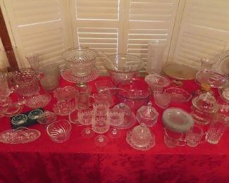 Vintage Crystal and Glass