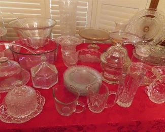Vintage Crystal and Glass