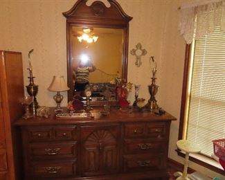 Large Dresser with Mirror