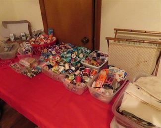 Lots of Sewing Thread in all Colors