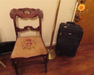 Antique Chair - Luggage 