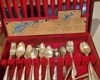 Sterling Silver Flatware Set