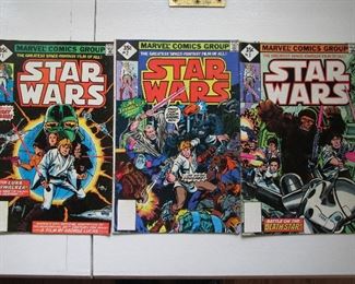 Vintage Star Wars movie comics