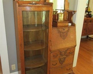 Antique Victorian secretary desk