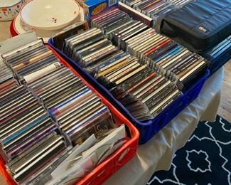Huge collection of cd's