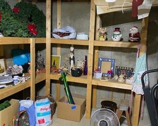 Treadmill and christmas items