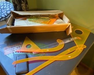 Engineering drawing tools and templates