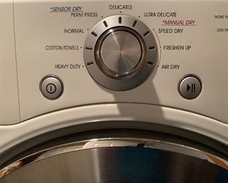 Tromm Ultra capacity dryer with pedestal drawer