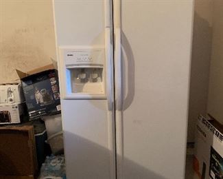 Kenmore side-by-side refrigerator with ice maker