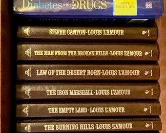Louis L’Amour Leatherette  book collection