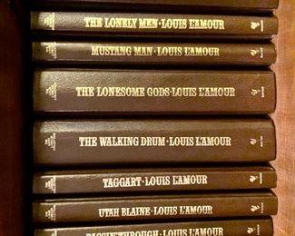 Louis L’Amour Leatherette  book collection