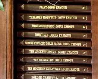 Louis L’Amour Leatherette  book collection