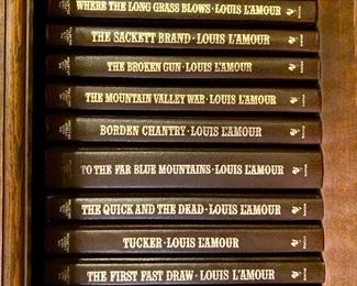Louis L’Amour Leatherette  book collection