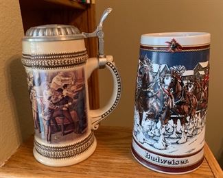 Budweiser stein