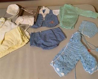 Vintage baby clothing