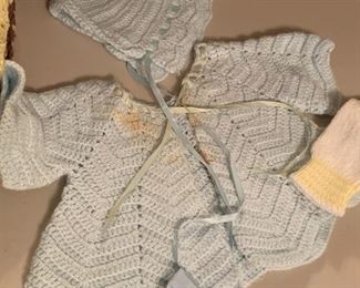 Vintage baby clothing