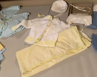 Vintage baby clothing
