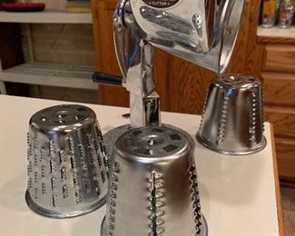 Foodco Super Deluxe King Kutter Food Processor Food & Vegetable Cutter 5 cones