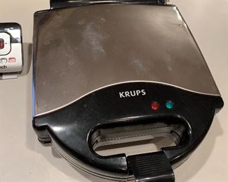 Krups waffle maker