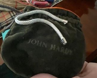 JOHN HARDY STERLING AND SAPPHIRE BRACELET