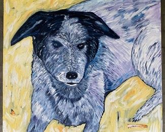 Maggie's Portrait

Paula Estey 

Signed, Acrylic 

40" x 40"